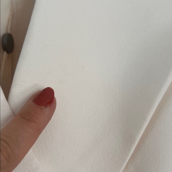 SAFIYAA Flora cape-effect crepe midi dress size 2 NWT - Picture 6 of 11